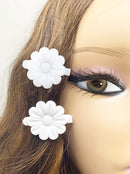 Tara Girls Self Hinge Plastic Bow Hair Barrettes Selection Pack Of 2 (BR67-109) Tara