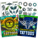 Tribal Tattoos Assortment ~ 2 Bags ~ 100 Assorted Designs Savvi