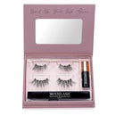 MoxieLash Essentials Vol 2 - Mini Liquid Magnetic Eyeliner for Magnetic Eyelashes - No Glue & Mess Free - Fast & Easy Application - 4 Lashes Included & Makeup Remover (Essential Kit