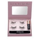 MoxieLash Magnetic Eyelashes with Eyeliner Kit - Essentials Kit Vol 2 - Natural Looking False Eyelashes - Sassy & Baby Lash + Magnetic Eyeliner + Eyeliner Remover Swabs - USA Owned - No Glue MoxieLash