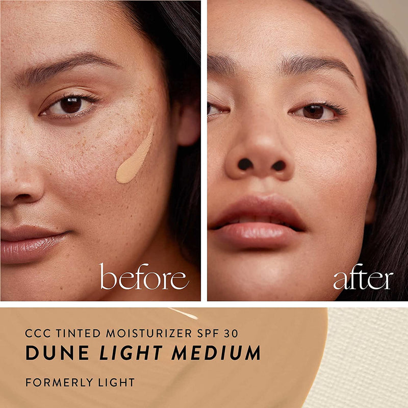 Honest Beauty Clean Corrective With Vitamin C Tinted Moisturizer Broad Spectrum SPF 30, Dune | VEGAN | 6-in-1 Multitasker | Blue Light Defense | Chemical Sunscreen Free & Dermatologist Tested | 1oz Honest Beauty