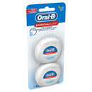 Oral-B EssentialFloss Cavity Defense Dental Floss, 50 M, 2 Pack Oral-B