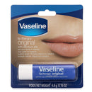 Vaseline Lip Therapy Stick, Original | Original Petroleum Jelly Vaseline Lip Balm for Soft Lips | 4.8g Vaseline Store
