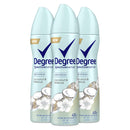 Degree Antiperspirant Spray Deodorant for women Coconut & Hibiscus 48-Hour Protection 3.8 oz 3 count DEGREE
