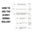 Beard Roller for Beard Stimulation and Hair Growth - Derma Roller Kit for Hair and Beard Growth - 540 Premium Quality Titanium Microneedles - Beard Grooming & Beard Club - By GLDN Luxury Collection Generic