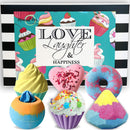 Bath Bombs for Girls - Valentines Day Gift for Her - 6 Aromatherapy BathBombs with All Natural Ingredients, Moisturizing Fizzy, and Bubbles- Organic Bath Bombs for Kids - Great Gift for Birthdays Mineral Me California