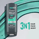 DOVE MEN + CARE Post-Workout Body Wash 3N1 Revive 4 Count For Men With Tea Tree Oil, 18 oz Infinity Warehouse