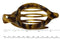 Parcelona France Wide Beak Celluloid Large Side Slide Hair Clips Volume Strong Hold No Slip Grip Girls Hair Claw Clips for Women Durable Styling Paris Hair Accessories, Made In France (Light Shell) Parcelona
