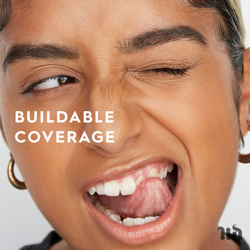 Urban Decay Stay Naked The Fix Powder Foundation, 40NN - Matte Finish Lasts Up To 16 Hours - Water & Sweat-Resistant - Comes with Charcoal-Infused Sponge URBAN DECAY