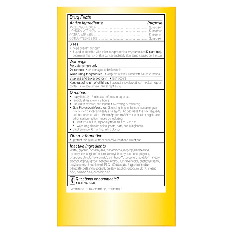 Olay Face Moisturizer, Complete with Sunscreen SPF 15, Daily Facial Lotion for Normal Skin, Lightweight Hydrating Broad Spectrum Sun Protection - Vitamin C, E, and Niacinamide - 6 Oz 2 Pack Infinity Warehouse