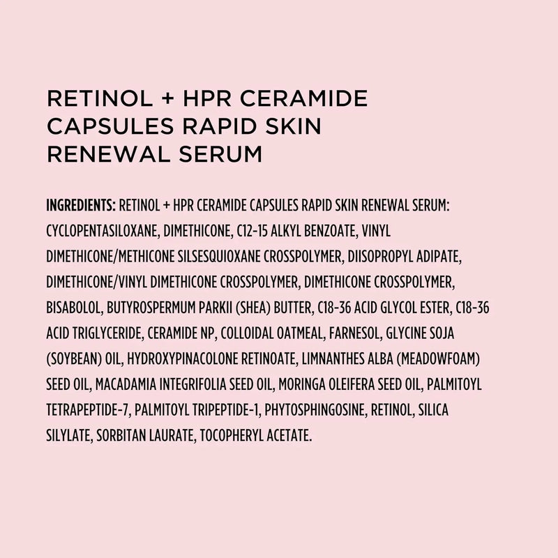 Elizabeth Arden Retinol + HPR Ceramide Capsules Rapid Skin Renewing Serum Infinity Warehouse