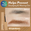 I'M MEME Brow Master-cara | 01 Light Brown | Fixing & Setting Eyebrow Gel for Full Tinted Eyebrows | K-beauty I'M MEME