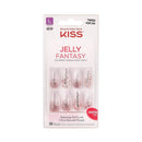 KISS Jelly Fantasy Translucent Nails Amazing Gel Look Ultra Smooth Finish Sculpted Nail - KGFJ04 Kiss Products, Inc.
