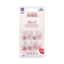 KISS Jelly Fantasy Translucent Nails Amazing Gel Look Ultra Smooth Finish Sculpted Nail - KGFJ04 Kiss Products, Inc.