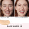 IT Cosmetics Your Skin But Better Foundation + Skincare, Fair Warm 12 - Hydrating Coverage - Minimizes Pores & Imperfections, Natural Radiant Finish - With Hyaluronic Acid - 1.0 fl oz It Cosmetics