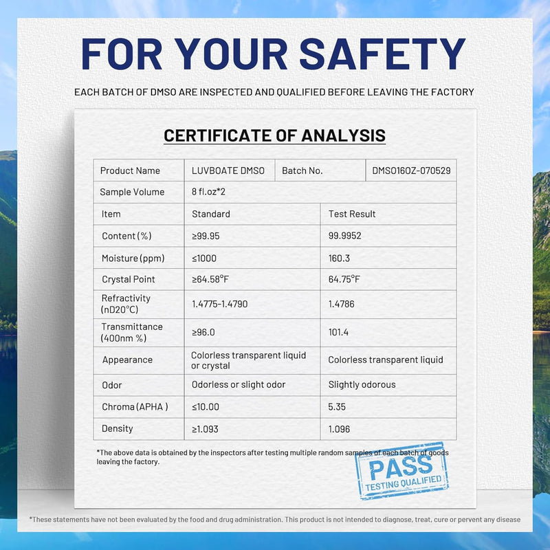 DMSO 99.9% Pharma Grade, Pure Liquid Dimethyl Sulfoxide 16 fl.oz in Glass Bottle with Dropper, Non-Diluted, Low Odor Infinity Warehouse