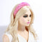 SP SOPHIA COLLECTION Women's Sparkling Crystal Padded Rhinestone Wide Bejeweled Hair Headband Party Hairband Hair Accessories in Hot Pink SP Sophia Collection