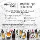Artisanal Spa Collection | Apothecary Candle, Shea Butter Soap, Bath Bomb, Mineral Salt Bath Soak | Handcrafted with Organic Ingredients (Pomelo Citrus) Hemlock Park