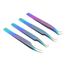 M LASH - V3 Tweezer Set - Volume & Classic Eyelash Extensions - Japanese Steel Lash Tool (Multi) M