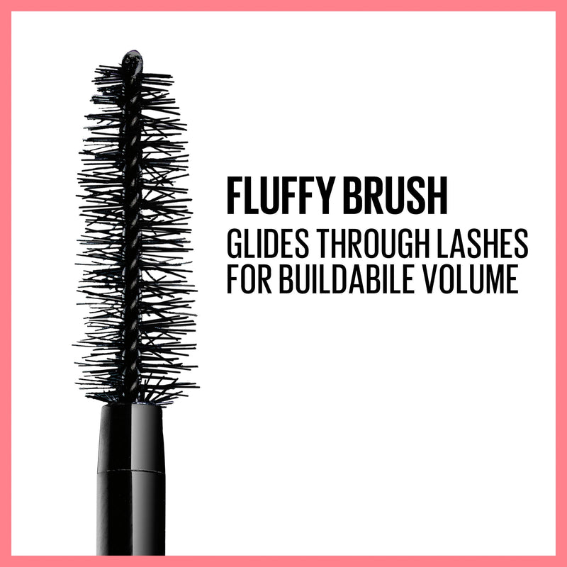 Maybelline New York Makeup Total Temptation Waterproof Mascara, Very Black, 0.3 Fl Oz (Pack of 1) , K2466800 Maybelline New York