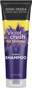 John Frieda Violet Crush Purple Shampoo, Shampoo for Brassy Blonde Hair, with Violet Pigments, 8.3 Ounce John Frieda Store