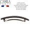 Camila Paris CP2631 French Hair Barrette Clip for Girls, Tortoise Shell, Rubberized Metal Closure Strong Hold Grip Hair Clips for Women, No Slip Durable Styling Girls Hair Accessories, Made in France Camila