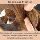 Mr. Pen- Hair Bands, Rubber Bands for Hair, Clear, 2400 Pack, Elastic Hair Ties, Small Hair Ties, Elastic Hair Bands, Clear Rubber Bands for Hair, Clear Hair Ties, Rubber Hair Ties Mr. Pen Store