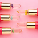 Winky Lux Flower Balm, Color Changing Flower Jelly Lip Balm Cosmetics, Find Your Perfect Shade of Pink Using the Unique pH Level of Your Lips, 0.13 Oz, Blue Flower Winky Lux