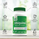 Health Thru Nutrition Ubiquinol 300mg 120 Softgels as Kaneka QH Reduced CoQ-10 | Stabilized - 3rd Party Tested | Enhanced Bioavailability | Cardiovascular & Mitochondria Function Support | Non-GMO Infinity Warehouse