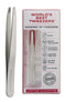 World's Best Tweezers Diamond Tip Tweezer - Diamond Coated Slant Tip Precision Eyebrow Tweezer, Facial & Ingrown Hair Remover - Perfectly Aligned - Grabs Hair From The Root - Stainless Steel Regine Switzerland