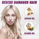 Bellisso Purple Mask for Blonde Hair - No More Yellow or Copper Tones - Deep Conditioner for Color Treated Locks with Keratin and Moroccan Argan Oil Treatment BELLISSO
