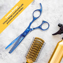 Equinox Professional Razor Edge Series - Titanium Barber Hair Thinning/Texturizing Scissors/Shears - 6.5 Inches Equinox International