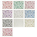 Allydrew Glitter Stars Decorative Nail Stickers Glitter Stars Decorative Nail Stickers (10 Sheets) allydrew