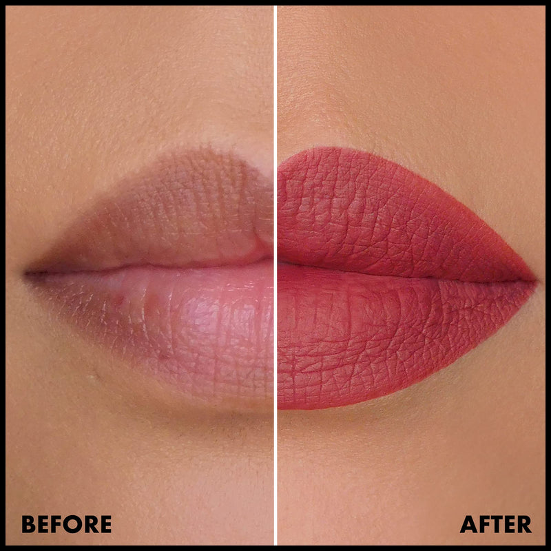 NYX PROFESSIONAL MAKEUP Lip Lingerie XXL Matte Liquid Lipstick - Warm Up (Red Rose) NYX PROFESSIONAL MAKEUP Store