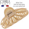 Camila Paris CP3082 French Hair Clips for Women for Thick Volume Hair, Beige, Girls Hair Claw Clips Jaw Fashion Durable and Styling Hair Accessories for Women, Strong Hold No Slip Grip, Made in France Camila