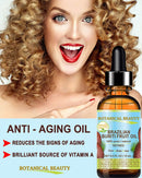 BURITI FRUIT OIL Brazilian. 100% Pure / Natural / REFINED Undiluted Cold Pressed Carrier Oil . For Face, Body, Hair, Lip and Nail Care. 0.5 fl oz- 15 ml. "One the richest natural source of vitamin A, E and C" From Amazon Rainforest. by Botanical Beauty Botanical Beauty