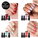 Sensationail Gel Manicure Starter Kit – Peel Off Formula, Nude Mood – Gel Nail Polish Kit with Peel Off Removal, No Acetone Needed – Color Lasts up to 2 Weeks – Removes in Seconds, Beige, 20 Piece Set Sensationail