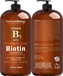 Biotin Shampoo and Conditioner Set for Hair Growth and Thinning Hair – Thickening Formula for Hair Loss Treatment – For Men & Women – Anti Dandruff - 16.9 fl Oz NEW YORK BIOLOGY THE ULTIMATE COSMECEUTICALS