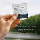 Ursa Major Essential Face Wipes | Natural, Biodegradable, Cruelty-Free | Cleanse, Exfoliate, Soothe and Hydrate | Individually Wrapped | 40 count Infinity Warehouse