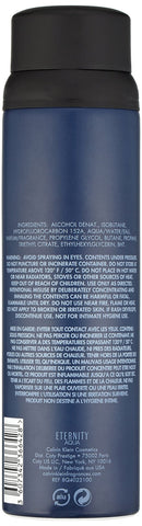 Calvin Klein Eternity for Men AQUA Eau de Toilette, 5.4 Fl. Oz. Body Spray Calvin Klein