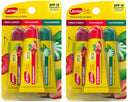 Carmex Daily Care Moisturizing Lip Balm Pack, Lip Balm with Sunscreen in Fresh Cherry, Strawberry and Wintergreen - 3 Count (Pack of 2) Carmex Store