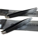 Zizzili Basics Tweezer Set - Limited Edition Ombre - Classic + Mini Slant - Best Tweezers for Eyebrow, Facial Hair Removal and your Precision Needs Zizzili Basics