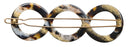 France Luxe Triple Circle Tige Boule Barrette - Lasco France Luxe