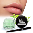Moisturizing Green Tea Matcha Sleeping Lip Mask Balm, Younger Looking Lips Overnight, Best Solution For Chapped And Cracked Lips, Unique Lip Gloss Formula And Power Benefits Of Green Tea (Matcha) Once Upon A Tea