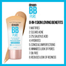 Maybelline Dream Pure Skin Clearing BB Cream, 8-in-1 Skin Perfecting Beauty Balm With 2% Salicylic Acid, Sheer Tint Coverage, Oil-Free, Deep, 1 Fl Oz Maybelline New York