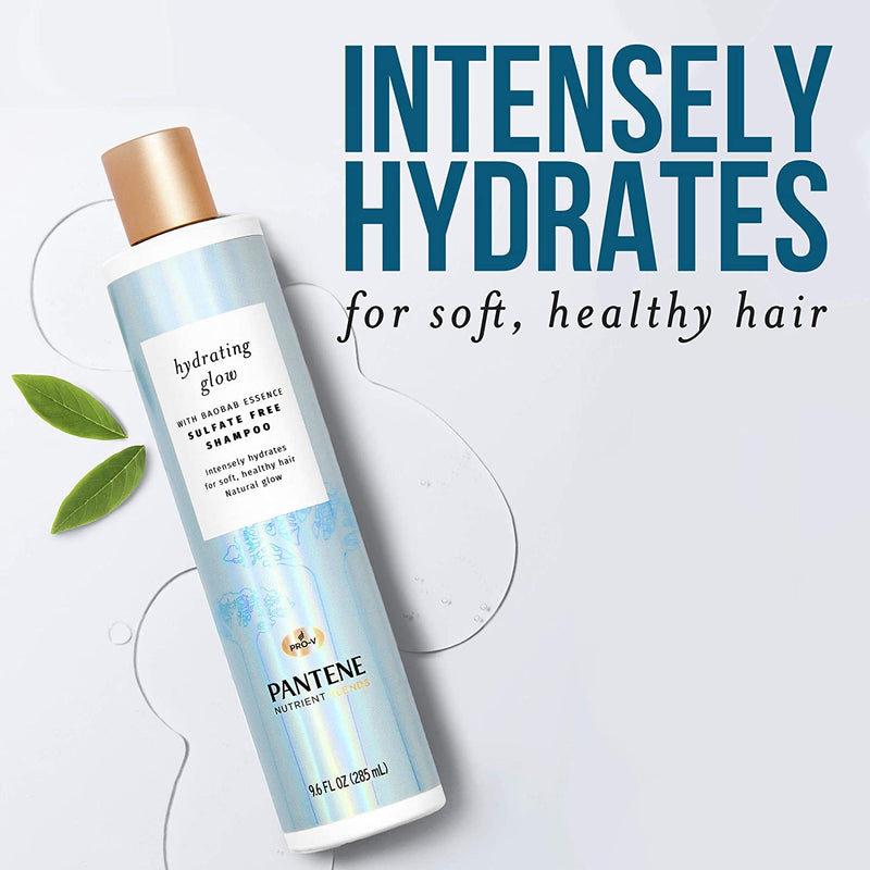 Pantene Shampoo and Conditioner plus Hair Mask Rescue Shot Treatment with Baobab Essence Nutrient Blends Hydrating Glow Pantene Store