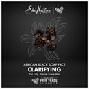 SheaMoisture Mud Mask Packette for Oily, Blemish-Prone Skin African Black Soap to Clarify Skin 0.5 oz SheaMoisture