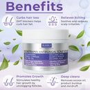 Anti Fungal Scrub for Men & Women | Anti Dandruff, Medicated, Folliculitis Scrub for Dry Scalp, Psoriasis, Ringworm | for Itchy, Flaky & Irritated Scalp Infinity Warehouse