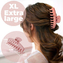 Hair Claw Clips (8 Pack), Large Hair Clips for Women (Trendy Matte Colors), Claw Clips for Thick Hair (Premium Acrylic), Hair Claws, Jaw Clips, Large Hair Clip (XXL) FREEDOM GOODS