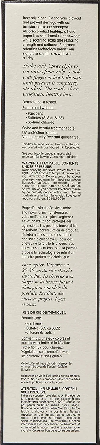 Oribe Gold Lust Dry Shampoo Beauty Coquette